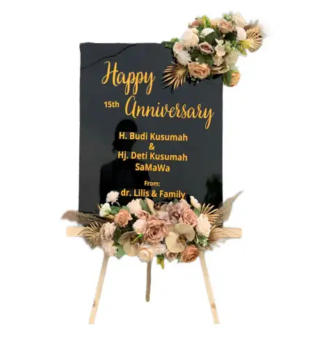 Papan Bunga Akrilik Morokrembangan